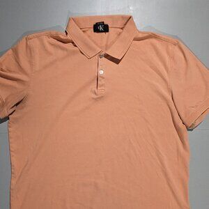 Calvin Klein | Polo | Large | Peach Color